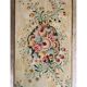 Commode peinte au décor fleuri