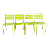 Chaises en métal