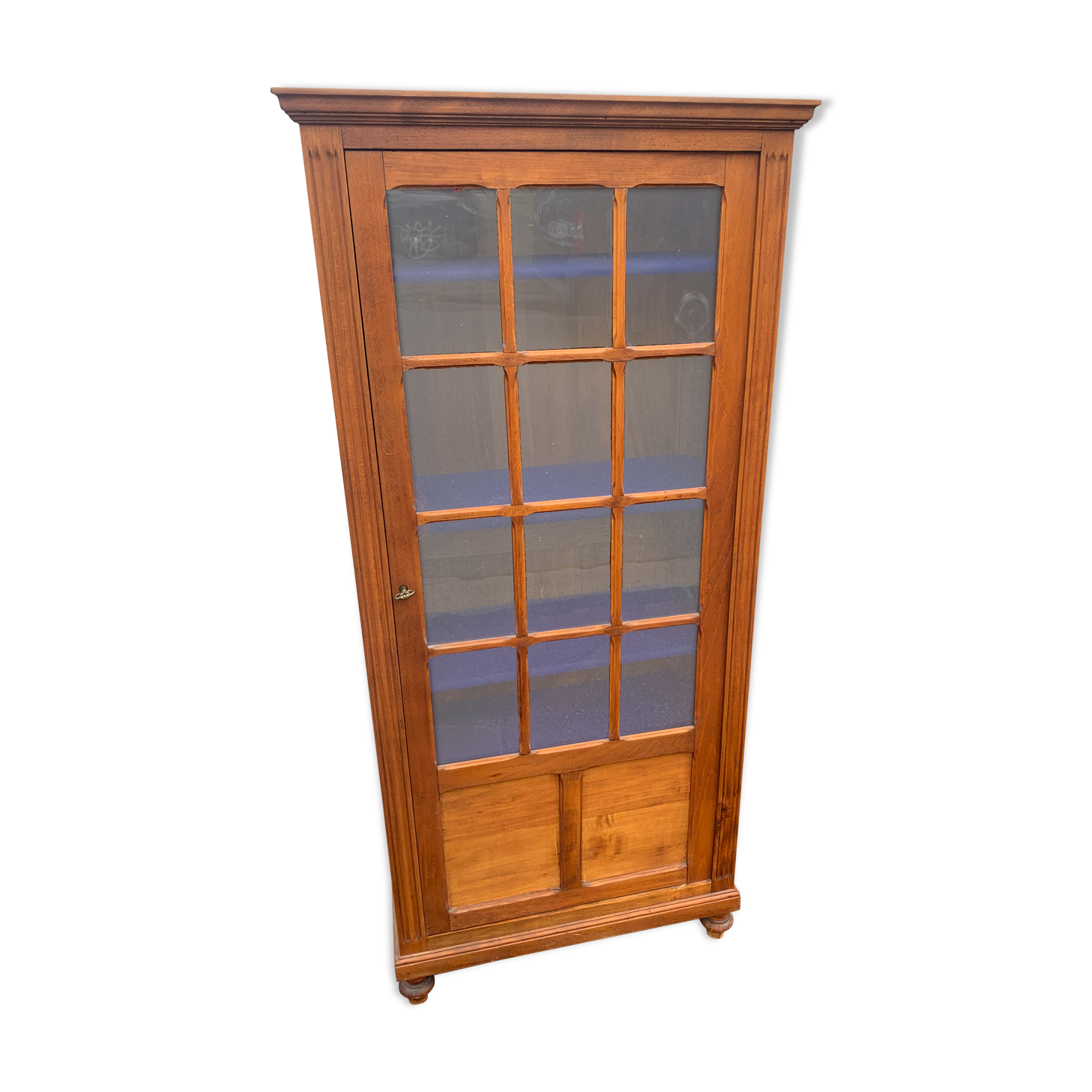 Armoire parisienne vitrée 1 porte