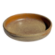A small vintage circular stoneware deep dish D19