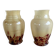 Two Art Deco Glass Vases by Franz Welz, 1920s