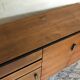 Vintage storage buffet cabinet 1960's 3 doors 2 drawers