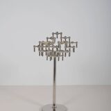 Vintage XL floor candlestick by Fritz Nagel for BMF, 1970s