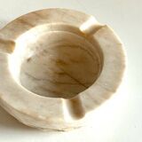Brutalist marble ashtray