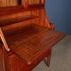 Vintage trumeau in mahogany veneer, Italy, 1950s.