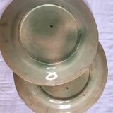 Old plates in 20th-century Sarreguemines dabbling