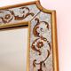 Eglomised glass mirror 75 X 60 cm