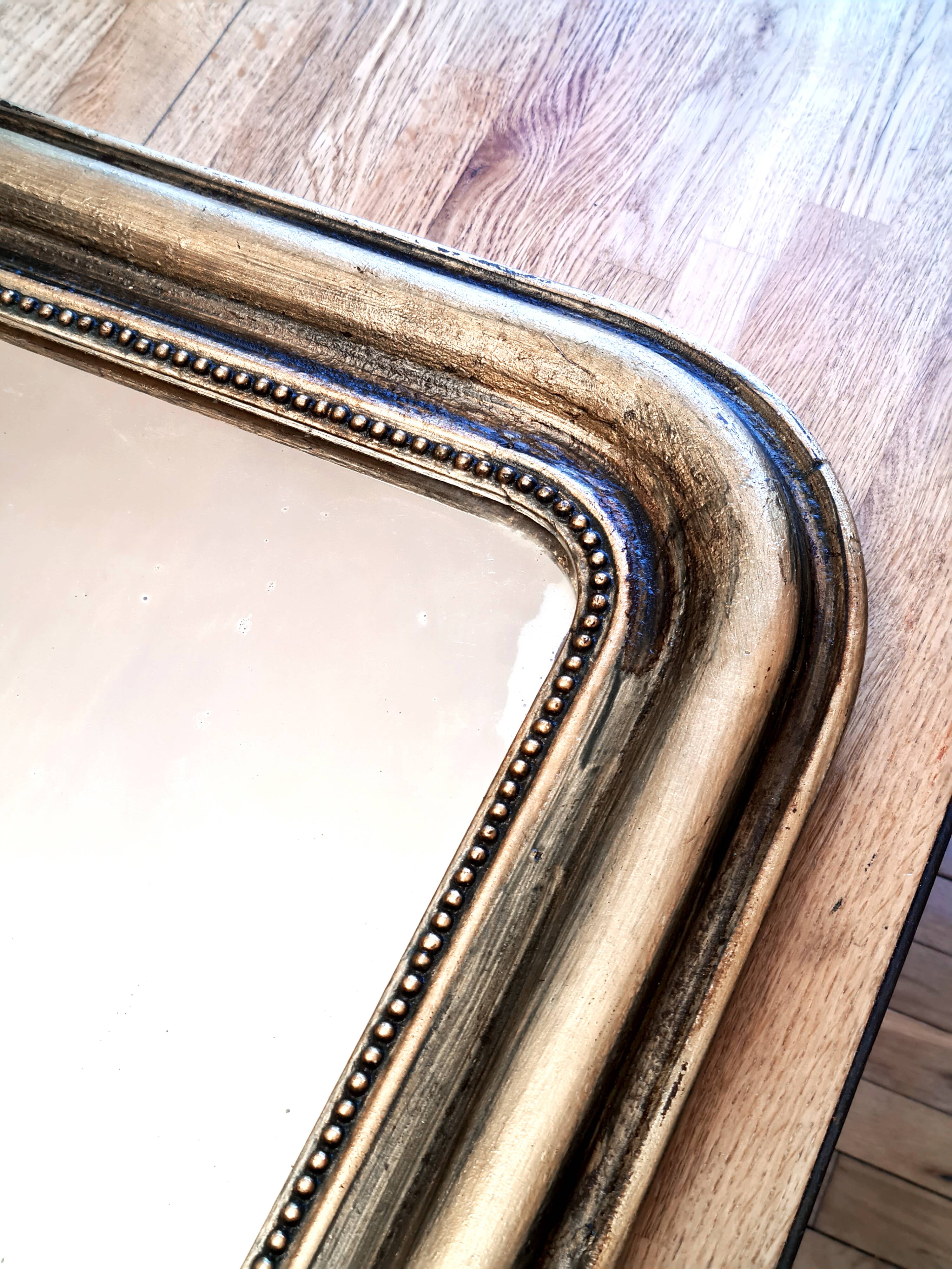 Antique Louis-Philippe mirror "Léonard"