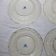 Plate Gien model Rouen stamp 1938 / 3 turns service table collection