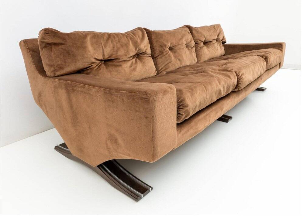 Vintage Three-Seater Sofa by Franz Sartori for Flexform, 1965