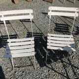 Garden lounge 4 chairs and folding table