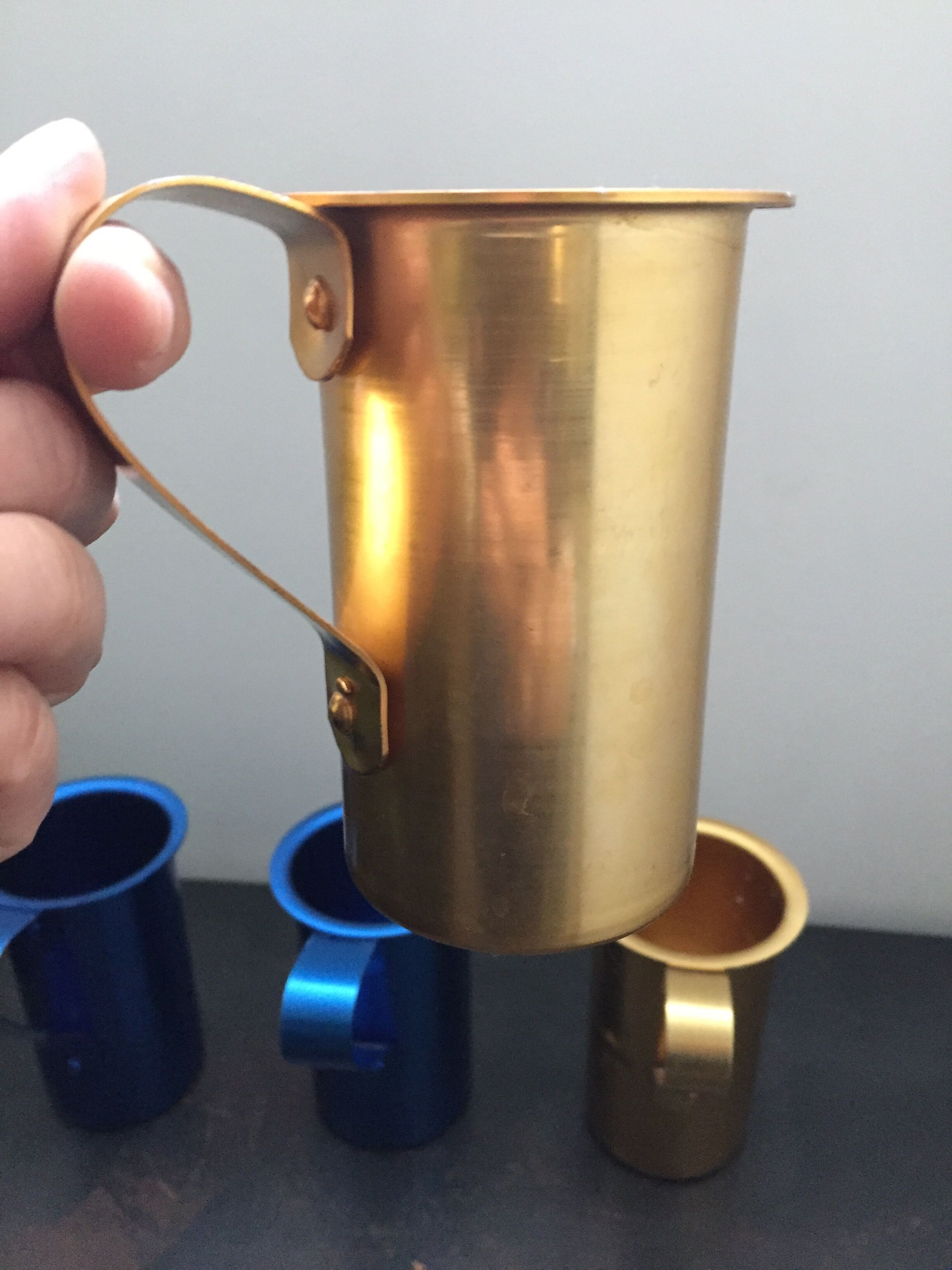 Lot of four pitchers 25 cl original bistros in Greece