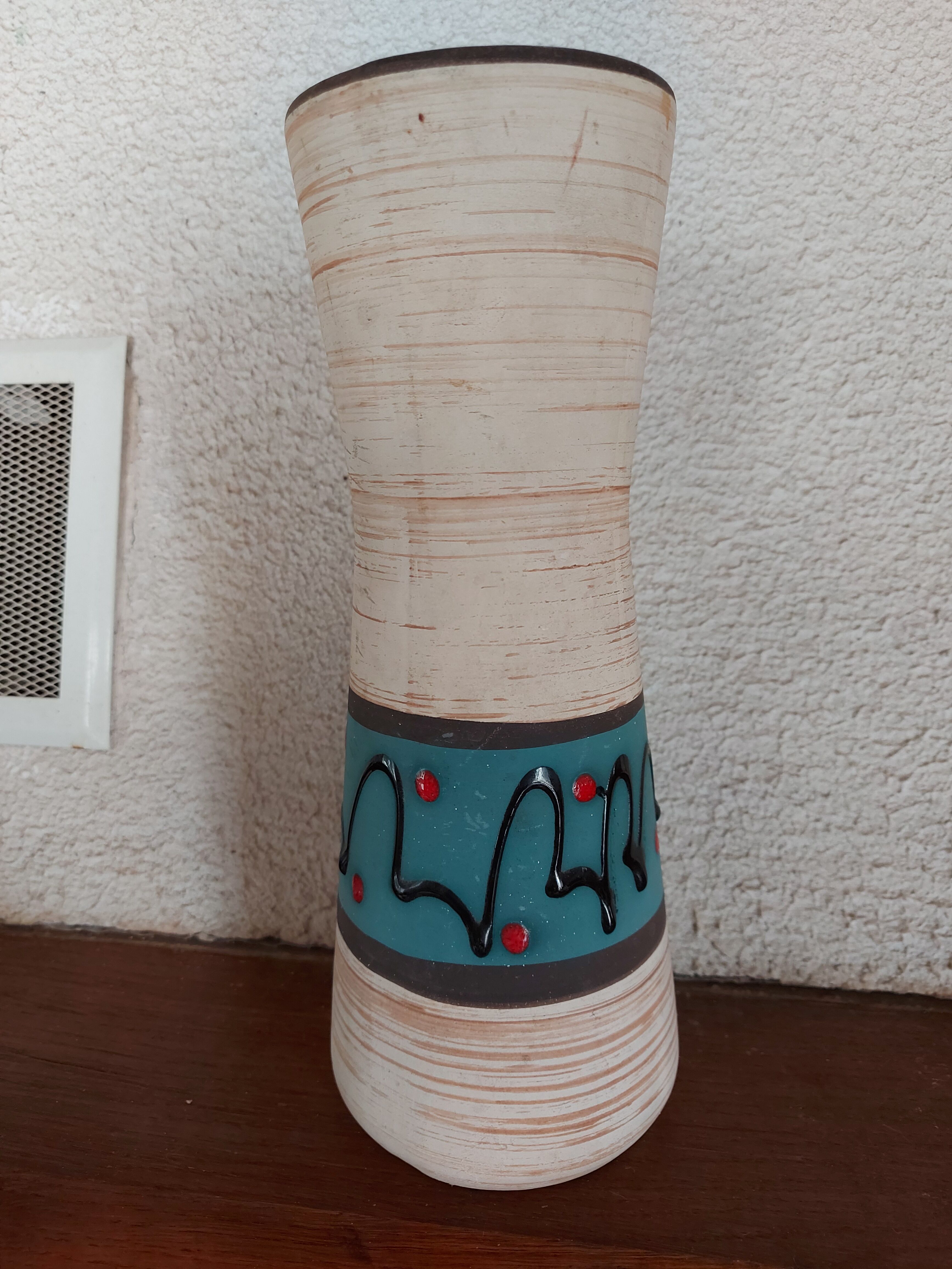 Vintage German ceramic vase