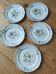 5 dessert plates Saint-Amand – Norelle model