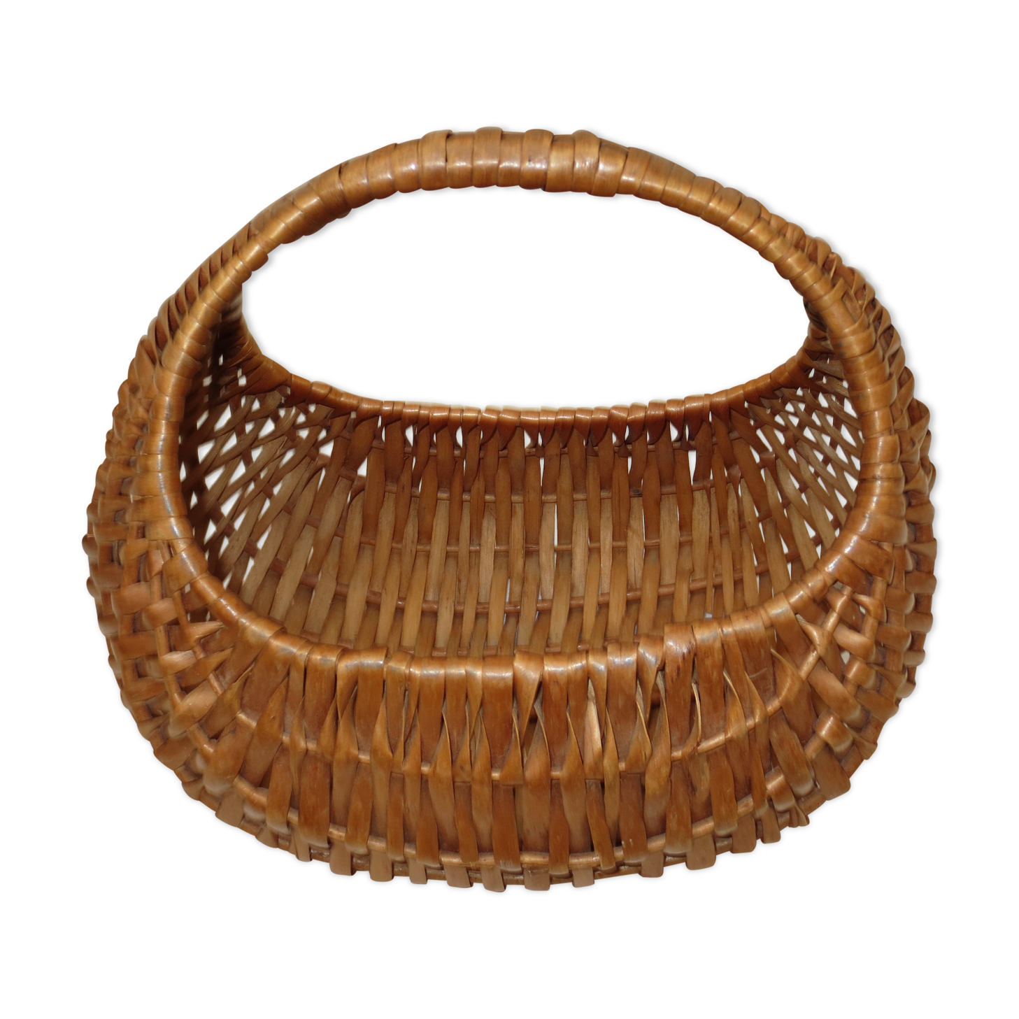 Vintage wicker basket for children