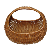 Vintage wicker basket for children