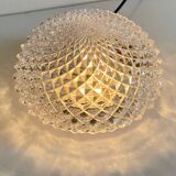 50s semi-crystal ceiling light