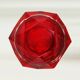 Cendrier ou vide poche étonnant rouge des années 1960 par Flavio Poli pour Seguso