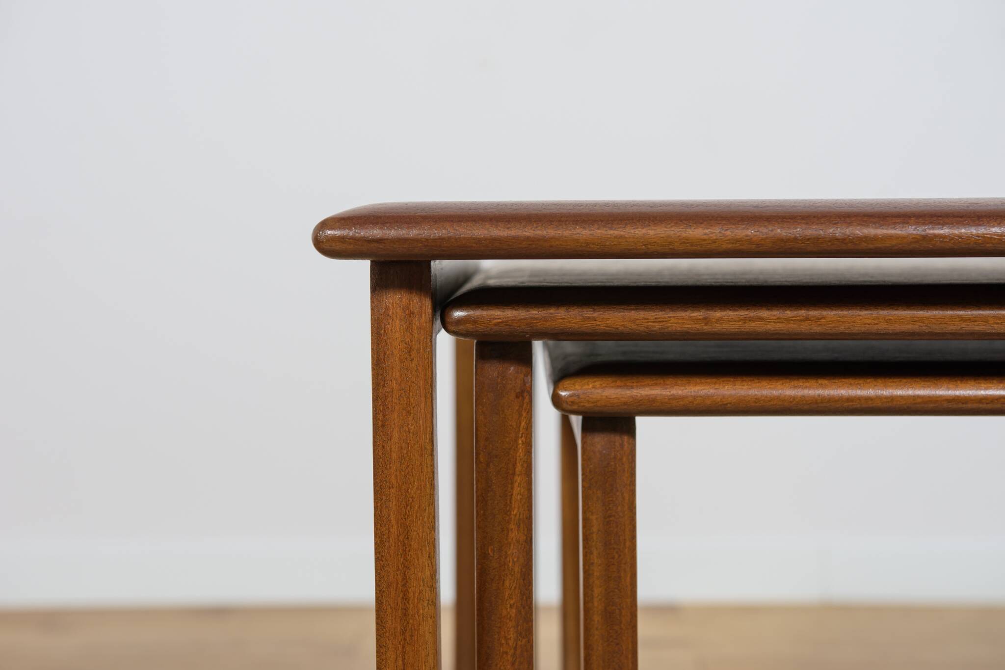 Mid-Century Teak Nesting Tables by V. Wilkins for G-Plan, United Knigdom, 1970s, Set of 3