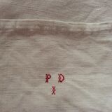 Large old linen sheet