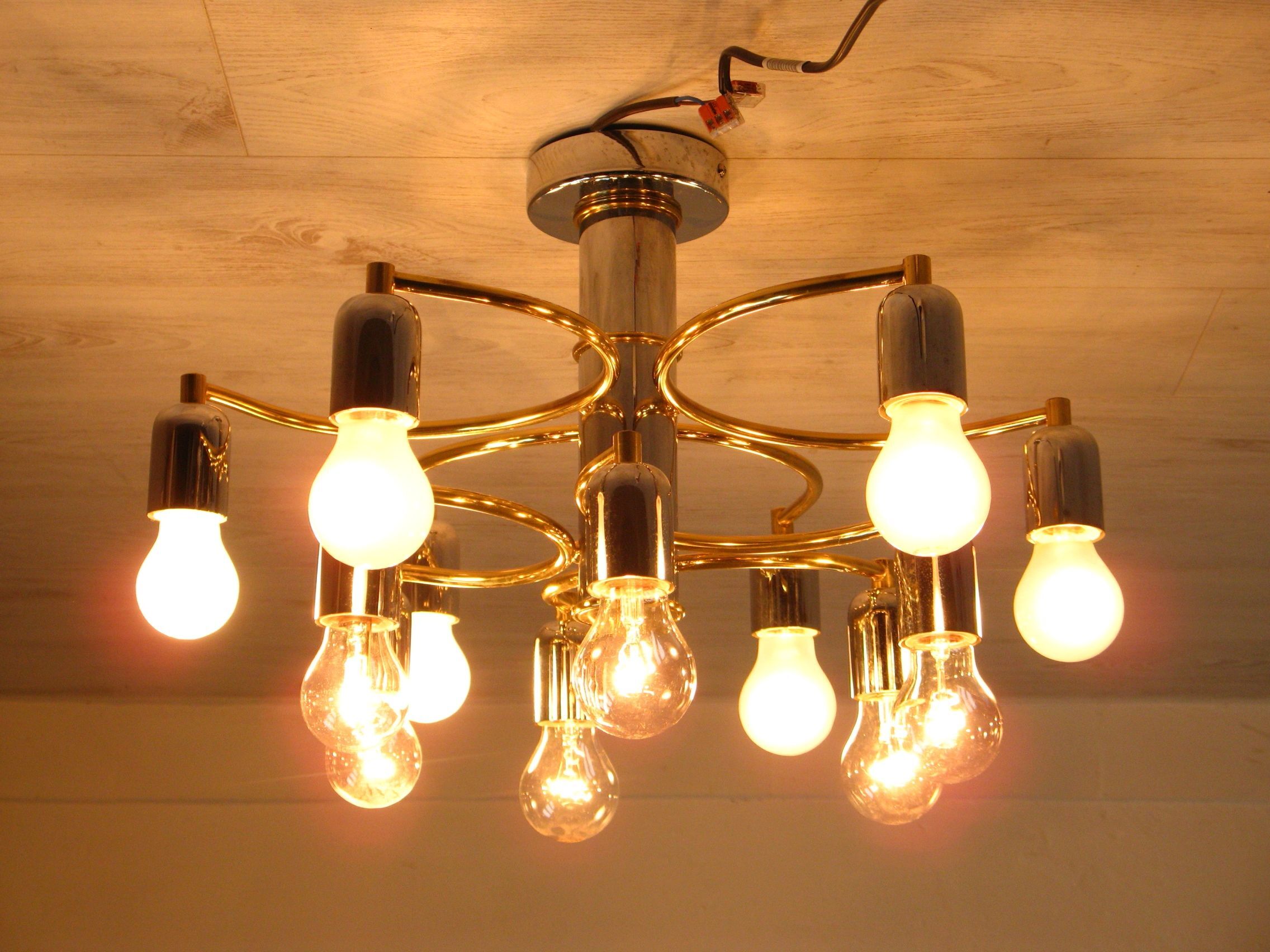 Lustre, Honsel, Allemagne, 70/80