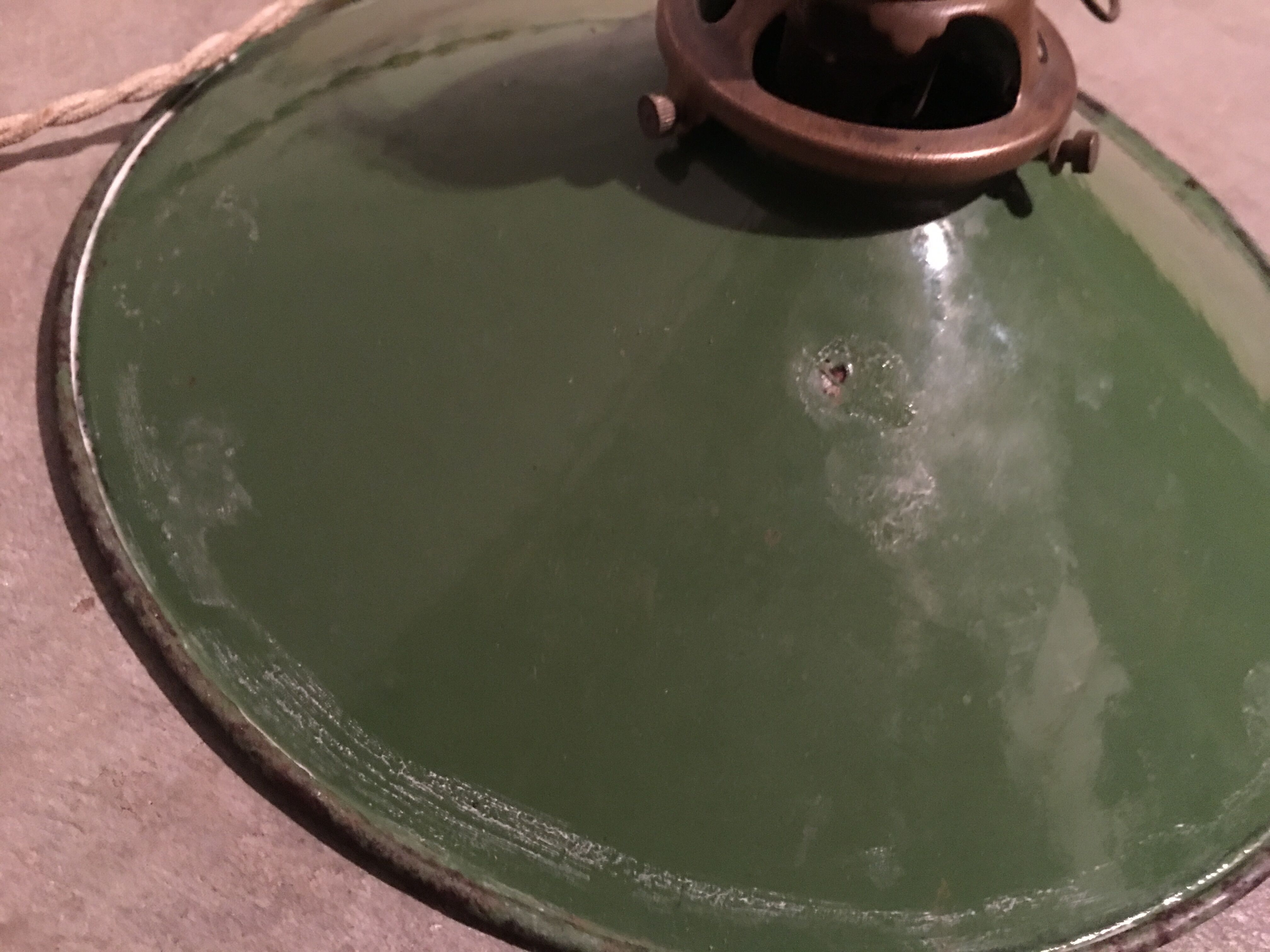 Hanging lamp bowl 50 years