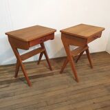 Scandinavian bedside tables