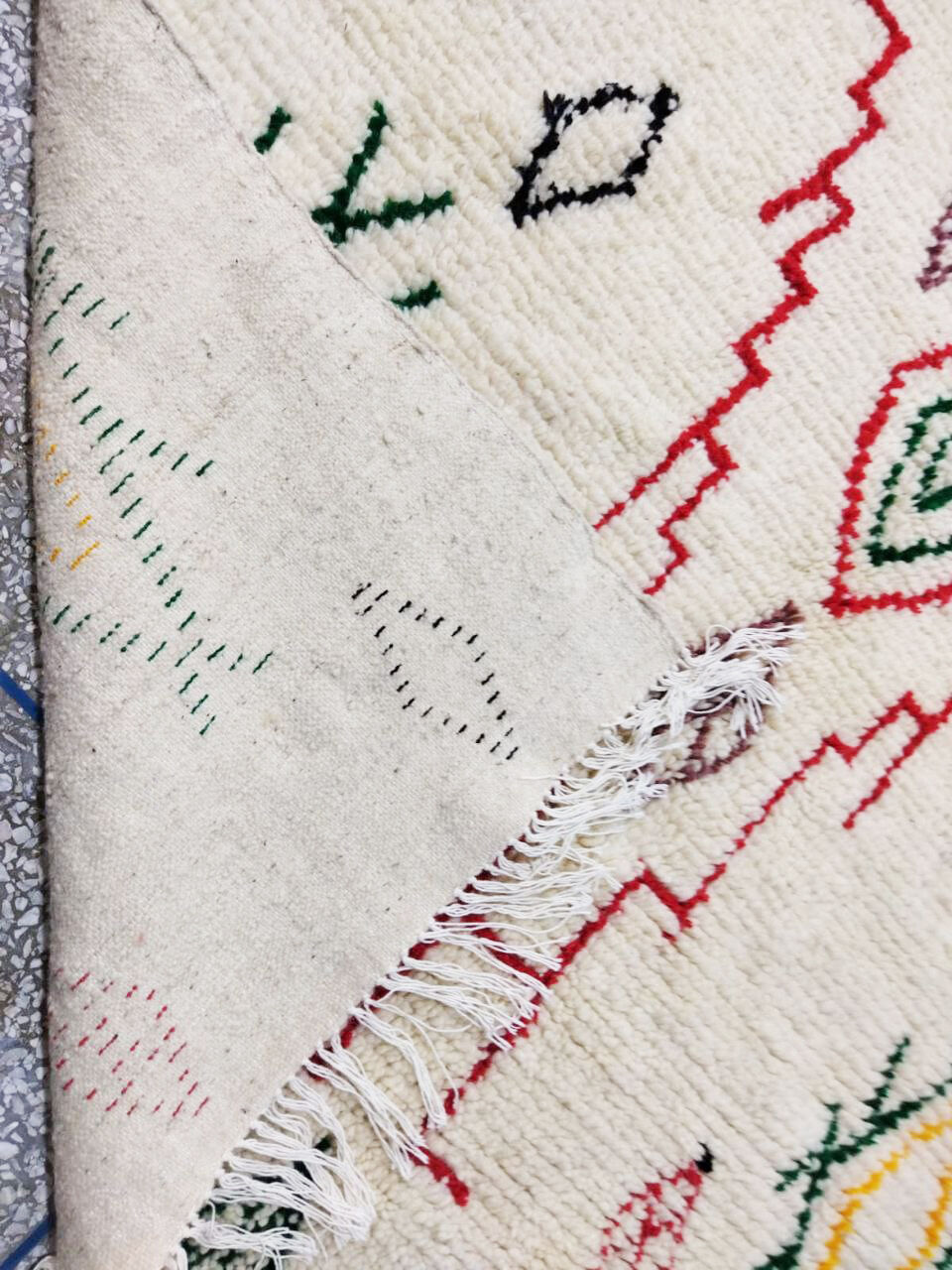 Moroccan berber carpet 246x150cm