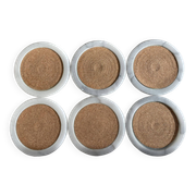 Set de 6 sous-verres en marbre