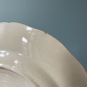 Set of 4 flat plates Sarreguemines France