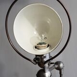 Jieldé workshop wall light 2 brushed arms