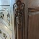 Louis XV style crossbow chest of drawers