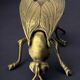 Regency fly ashtray in brass, Spain, circa 1980