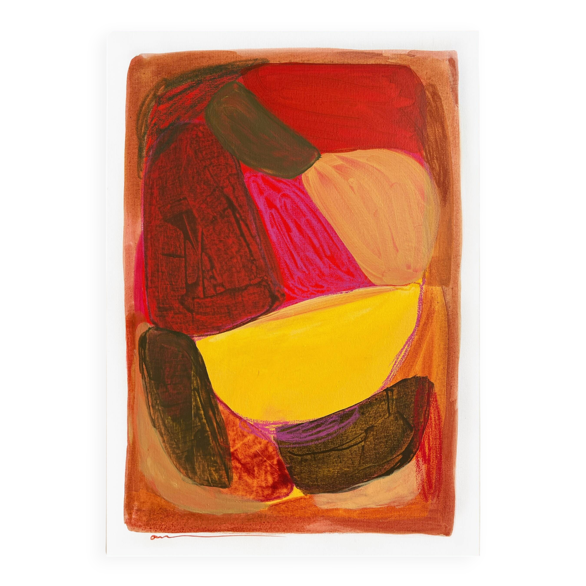 Original abstract  painting