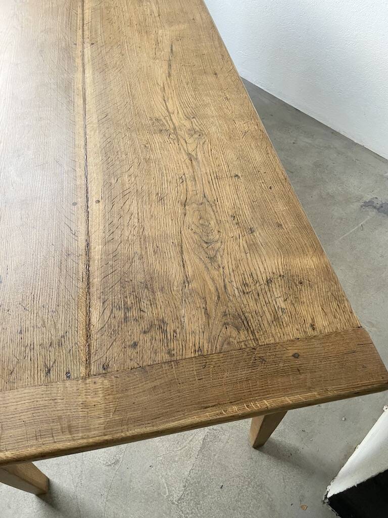 Oak farm table 220 cm