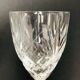 6 verres à eau en cristal taillé de Saint Louis modèle Chantilly