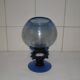 Coupe de verre Murano décorative bleu cobalt