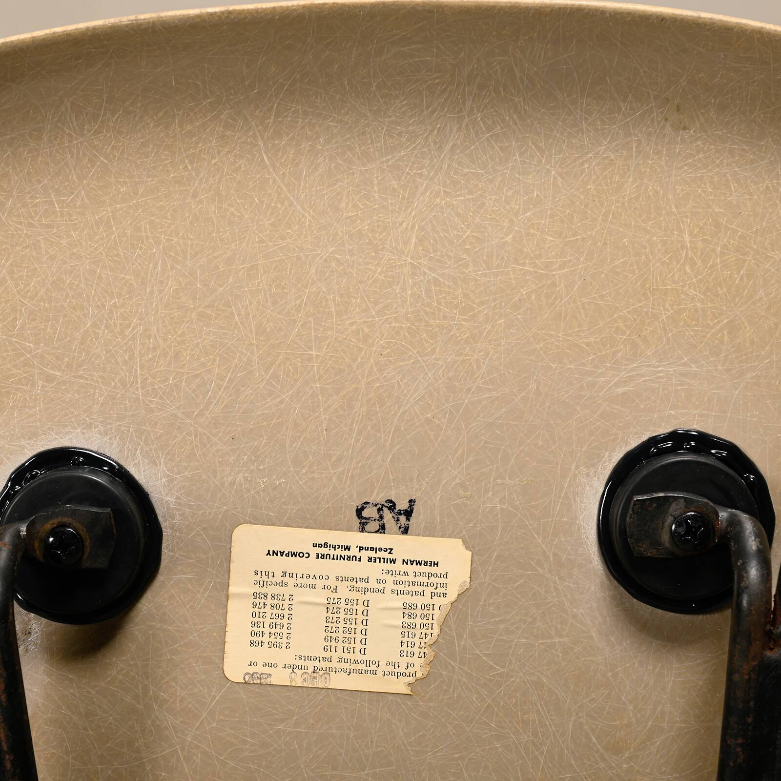 Charles & Ray Eames DSX Fiberglass Side Chairs multicolor set for Herman Mi