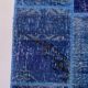 Distressed turkish patchwork rug 183x123 cm