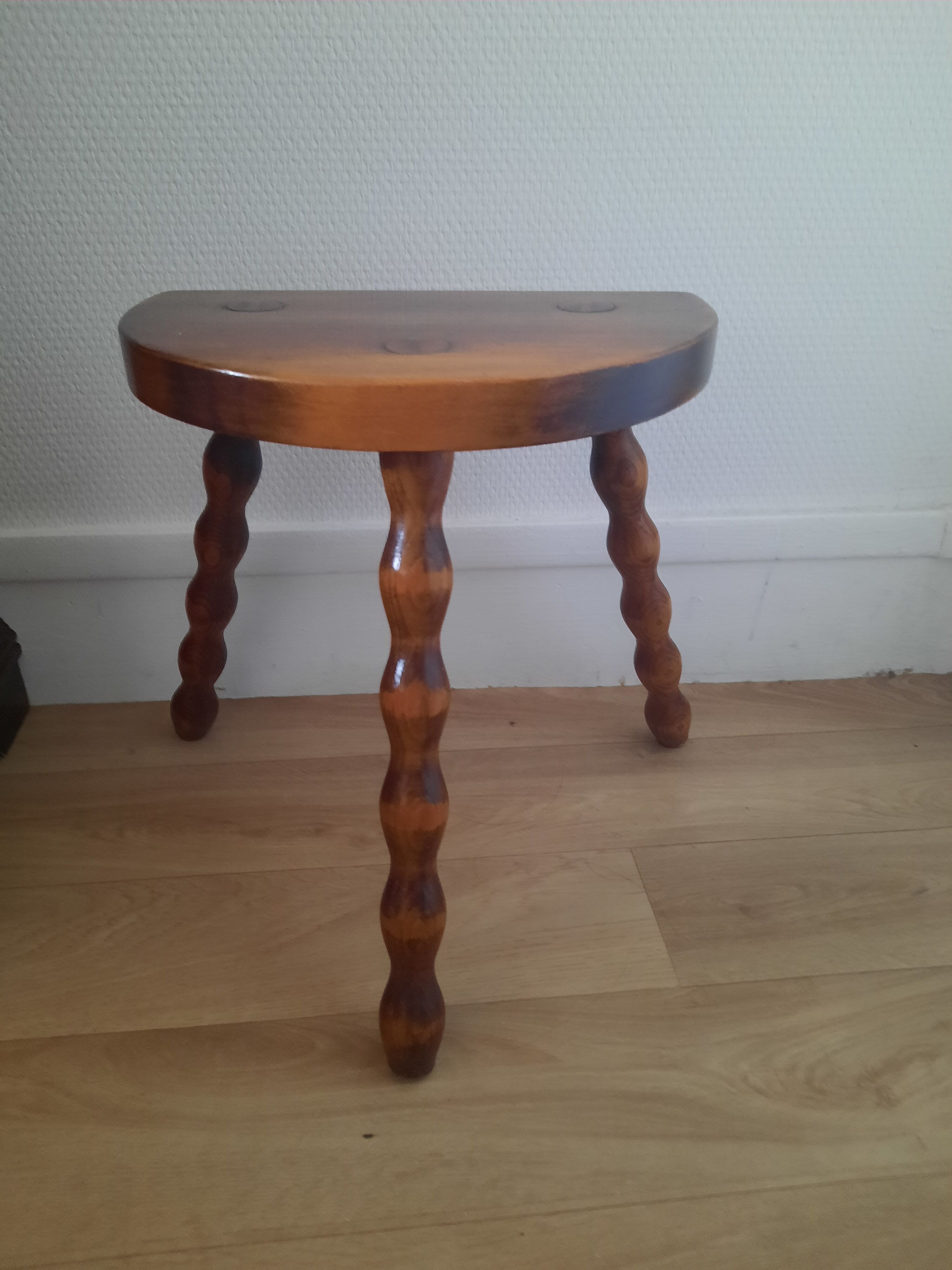 Vintage tripod stool