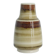 Small Scandinavian Collectible Vase in Brown Stoneware by Gunnar Borg for Höganäs Keramik, 1960s