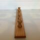 Dish towel rack Scandinavian pine coat rack