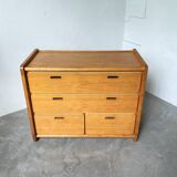 Commode pin années 1980