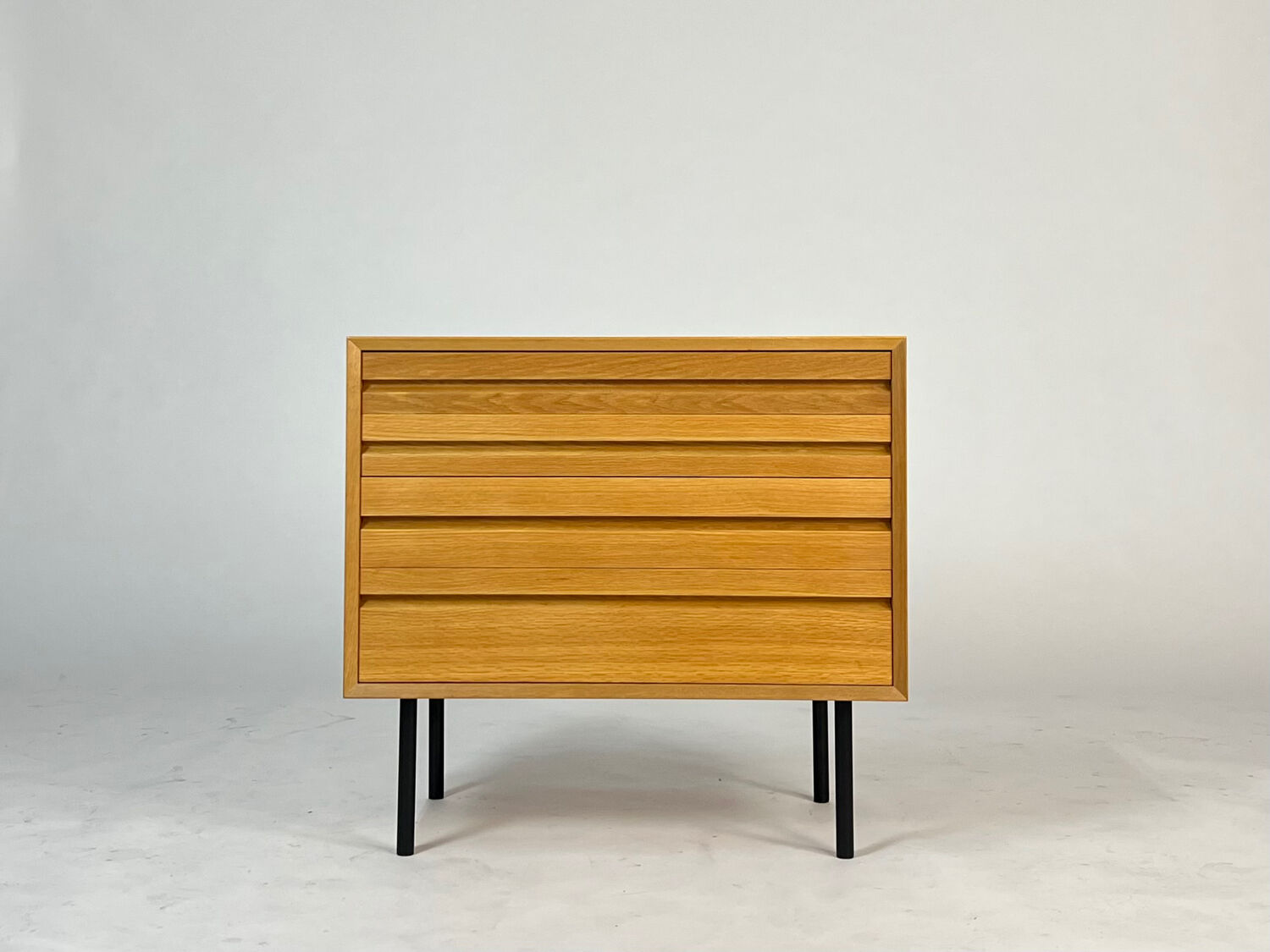 Commode vintage en chêne Cadovius, buffet, meuble de rangement danois.