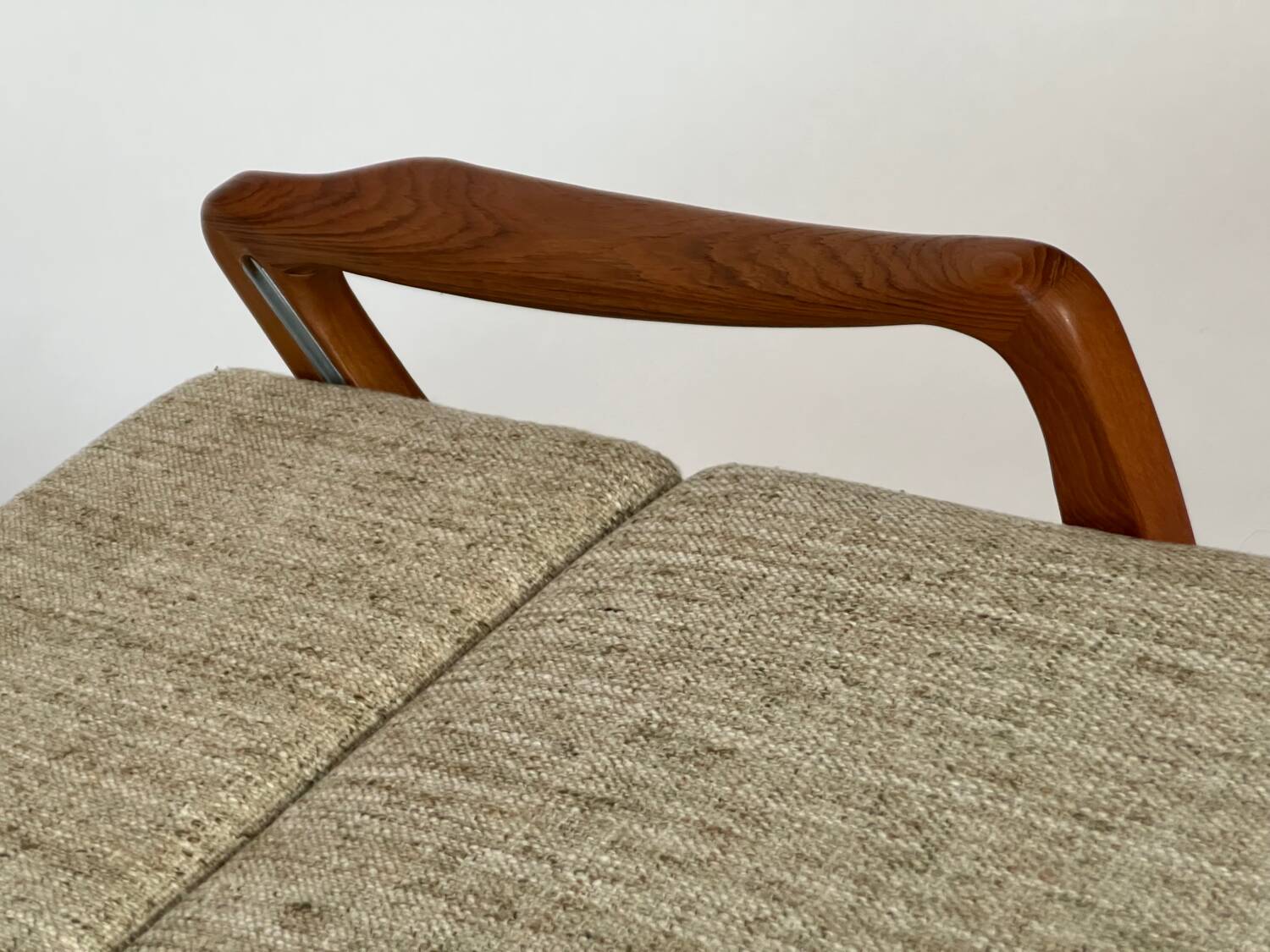 Canapé-lit en teck danois par Juul Kristensen, design vintage