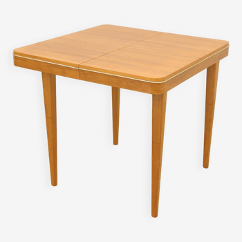 Table à manger pliante entièrement rénovée par Jitona années 1960, Tchécoslovaquie