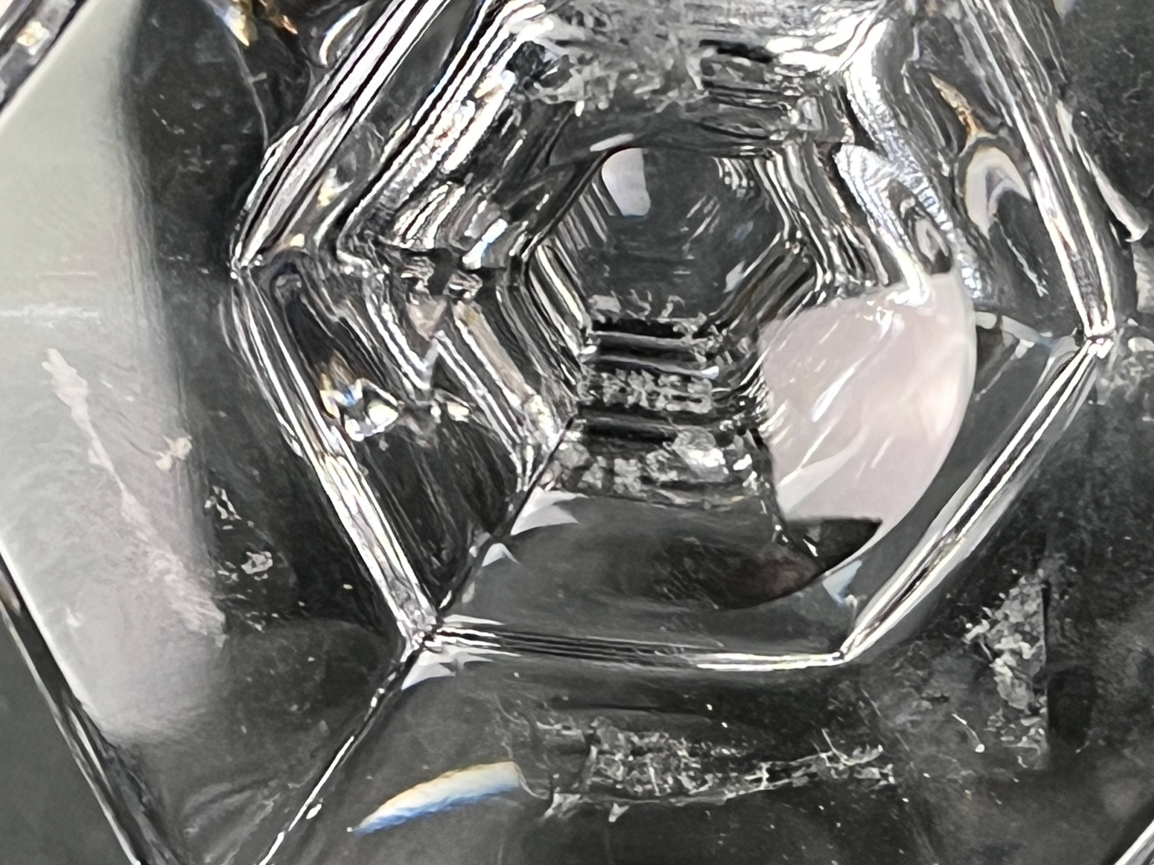 Sèvres crystal bowl on foot or empty pocket 20th century