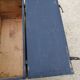 Vintage wooden travel trunk