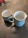 Denby Milk Jug/ Creamer and Sugar Bowl in  Blue Stonewear