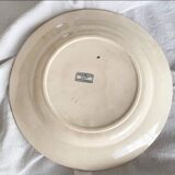 Assiette de Service U&Cie Sarreguemines décor GROSEILLES